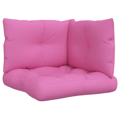 Cuscini per Pallet 3 pz Rosa in Tessuto Oxford - homemem39