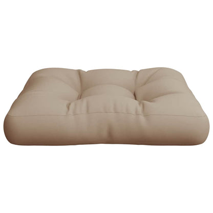Cuscino per Pallet Tortora 60x61,5x10 cm in Tessuto | homemem39