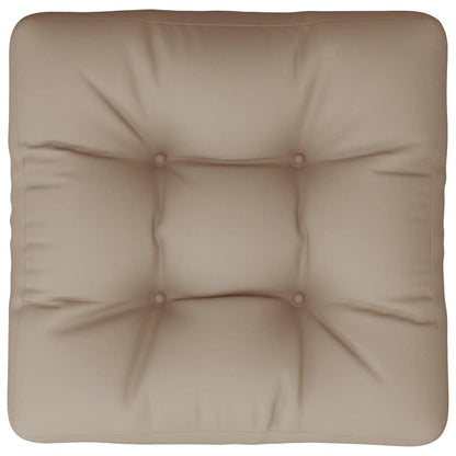 Cuscino per Pallet Tortora 60x61,5x10 cm in Tessuto | homemem39