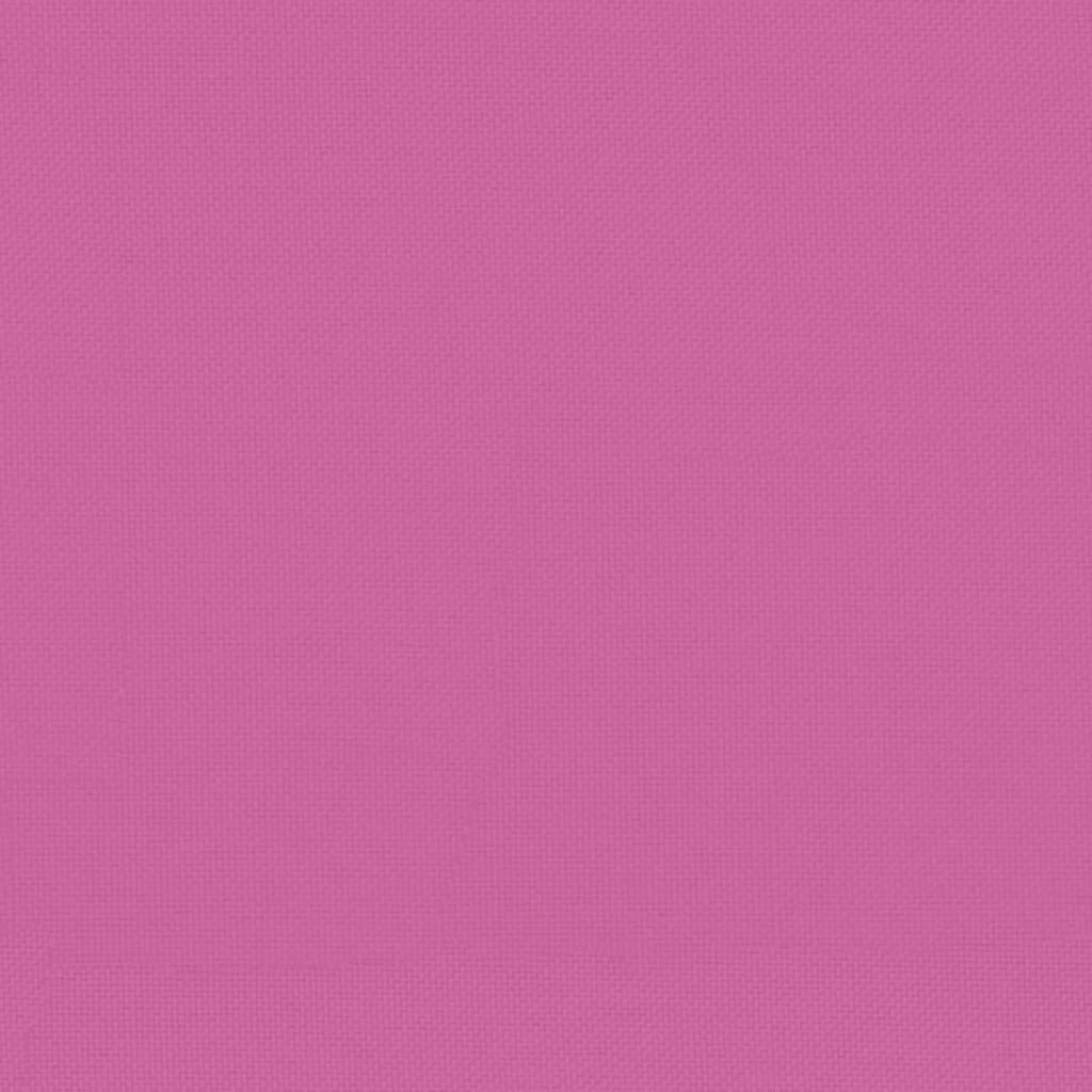 Cuscino per Pallet Rosa 60x61,5x10 cm in Tessuto Oxford - homemem39
