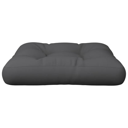 Cuscino per Pallet Antracite 58x58x10 cm in Tessuto