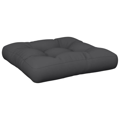 Cuscino per Pallet Nero 58x58x10 cm in Tessuto | homemem39