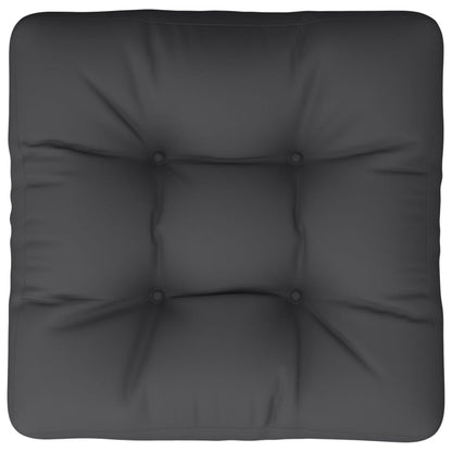 Cuscino per Pallet Nero 58x58x10 cm in Tessuto | homemem39