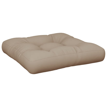 Cuscino per Pallet Tortora 58x58x10 cm in Tessuto | homemem39
