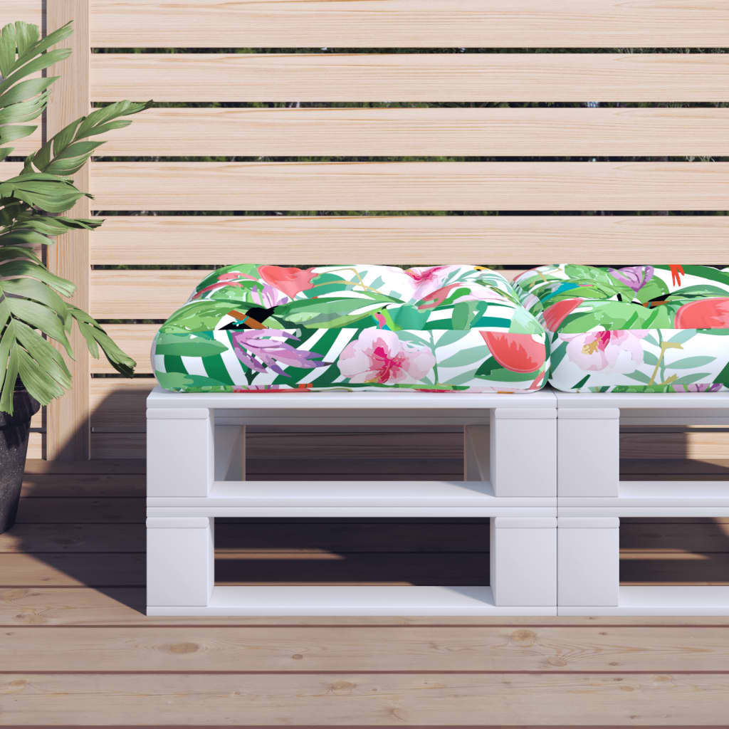 Cuscino per Pallet Multicolore 58x58x10 cm in Tessuto Oxford | homemem39