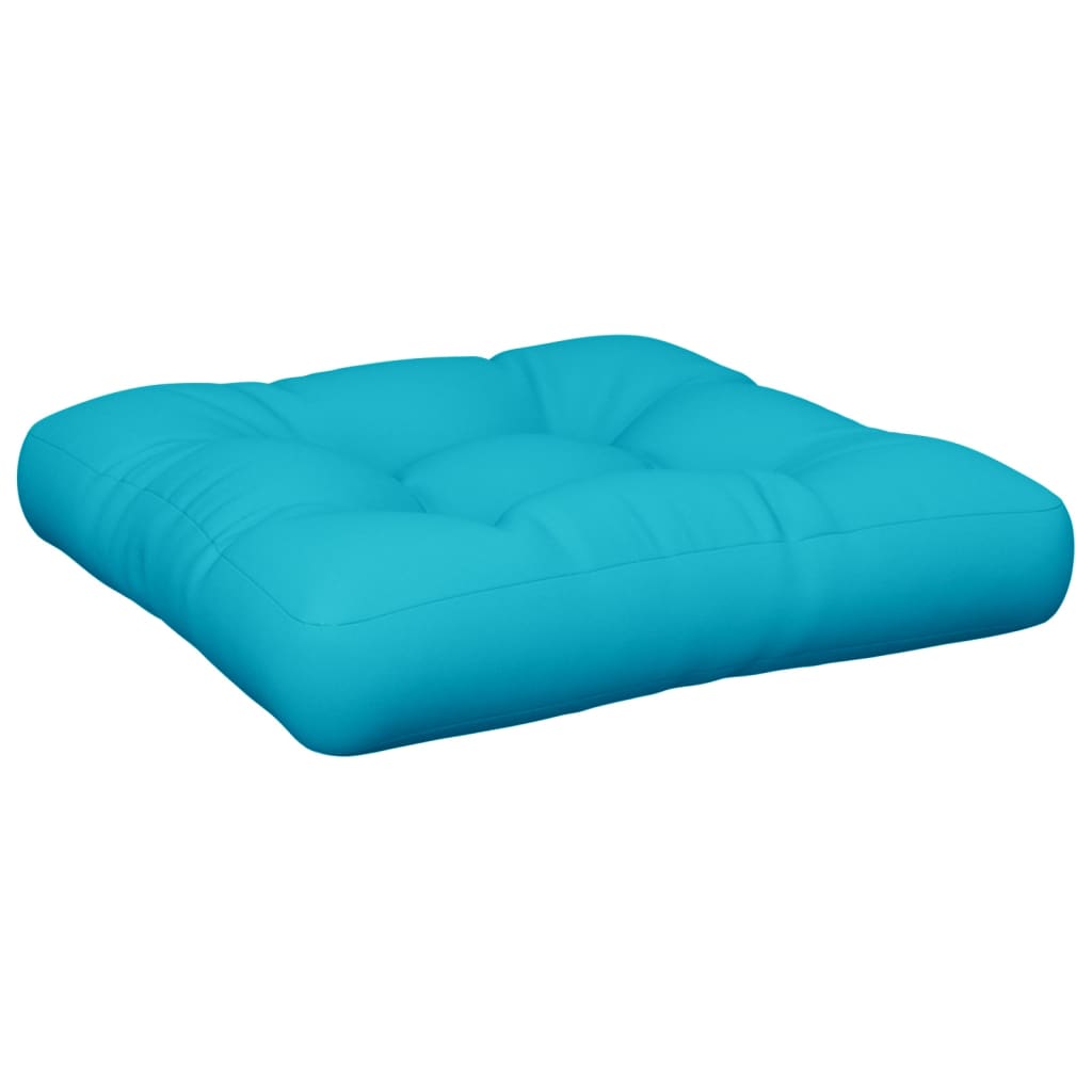 Cuscino per Pallet Turchese 58x58x10 cm in Tessuto Oxford | homemem39