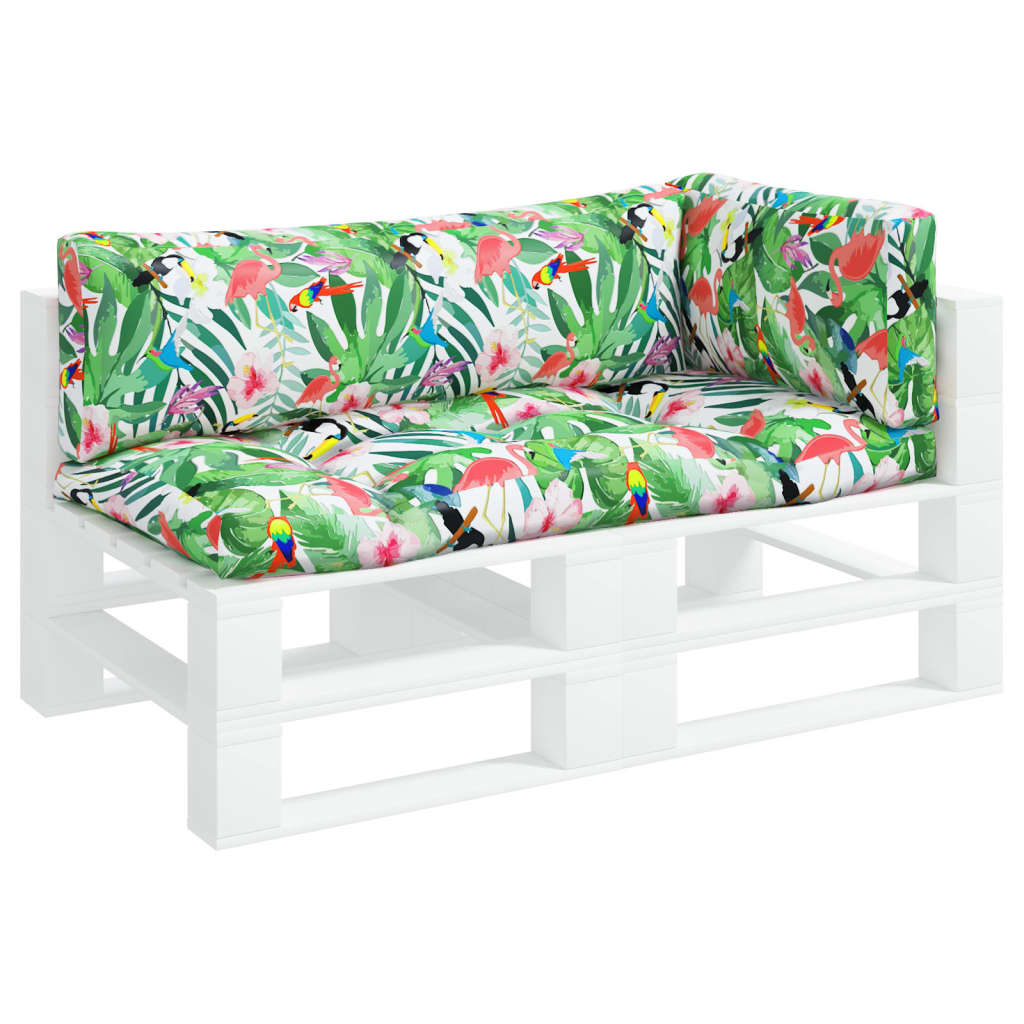 Cuscini per Pallet 3 pz Multicolore in Tessuto Oxford - homemem39