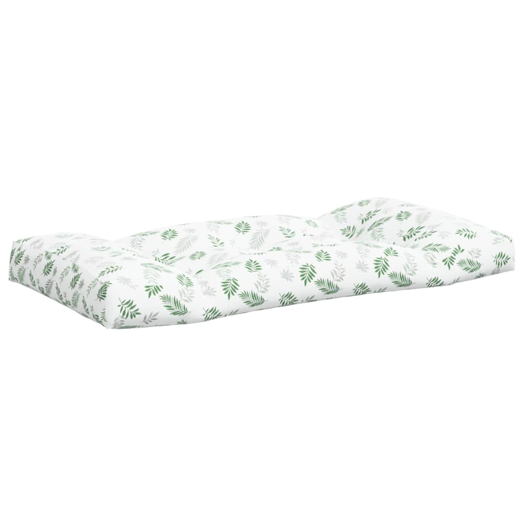 Cuscini per Pallet 3 pz Motivo a Foglie in Tessuto Oxford | homemem39