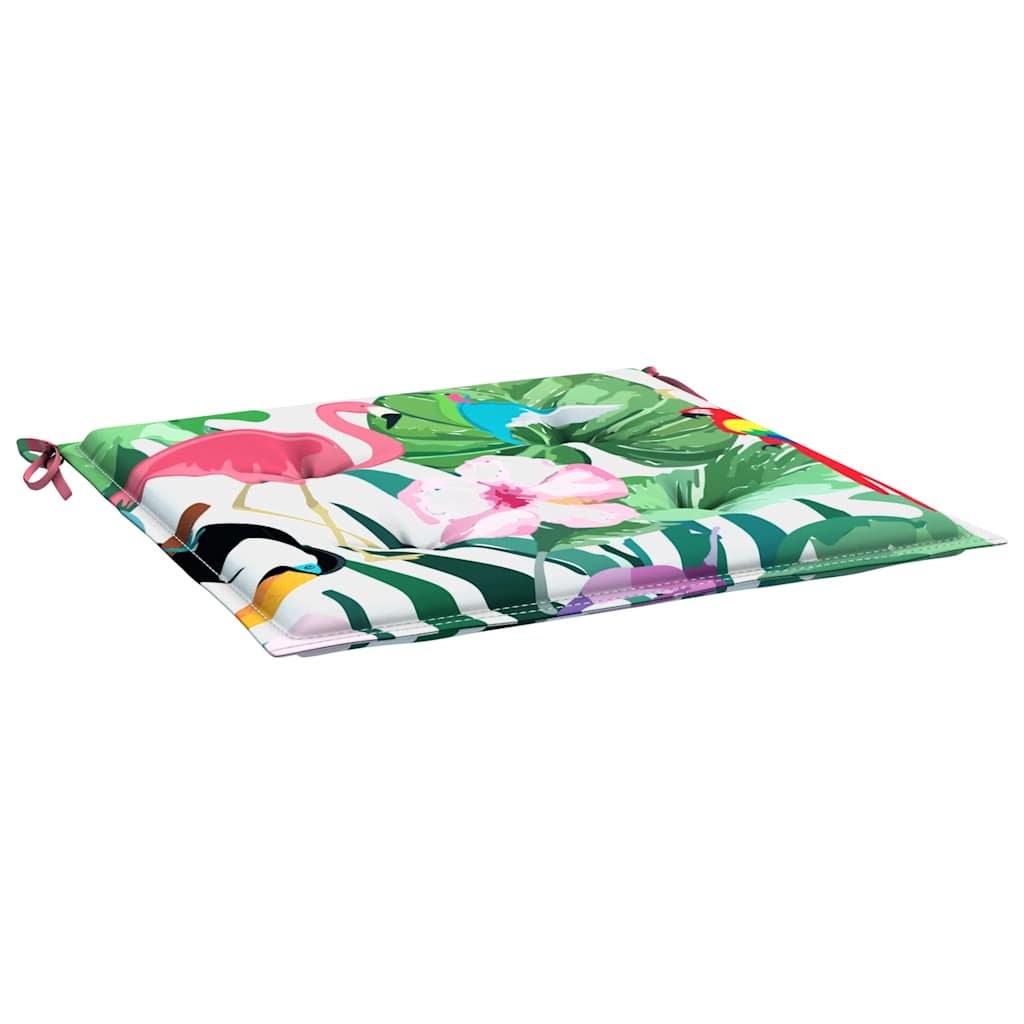 Cuscini per Sedia 4pz Multicolore 40x40x4 cm in Tessuto | homemem39