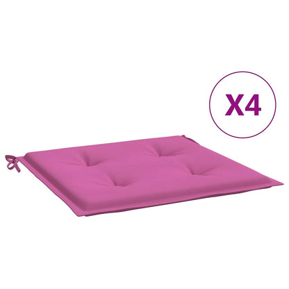 Cuscini per Sedia 4 pz in Tessuto