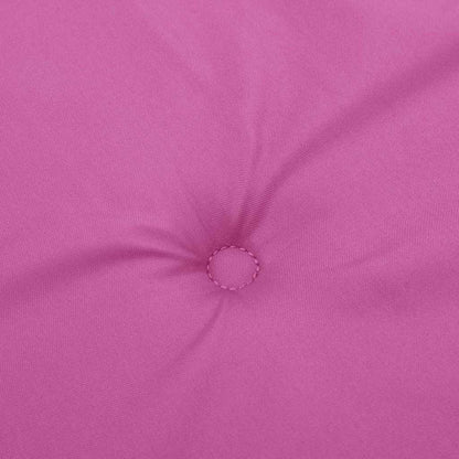 Cuscini per Sedia 6 pz Rosa 50x50x4 cm in Tessuto | homemem39