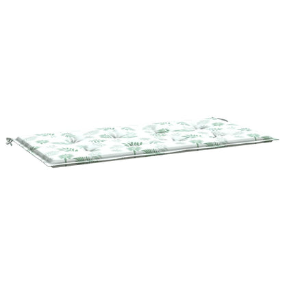 Cuscino per Panca a Foglie 100x50x3 cm in Tessuto Oxford | homemem39