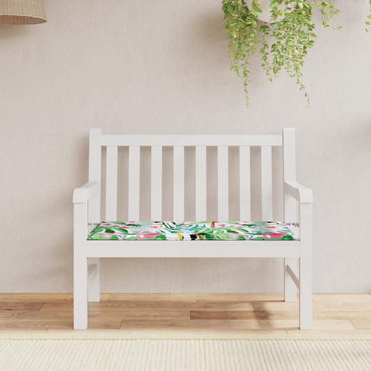 Cuscino Panca da Giardino Multicolore 120x50x4cm Tessuto Oxford - homemem39