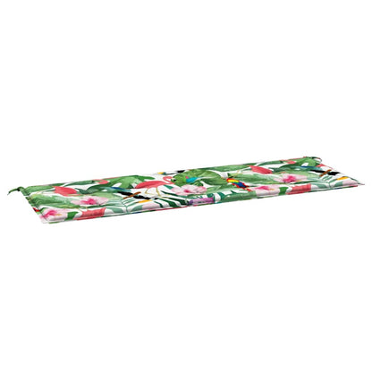 Cuscino Panca Giardino Multicolore 150x50x4cm in Tessuto Oxford - homemem39