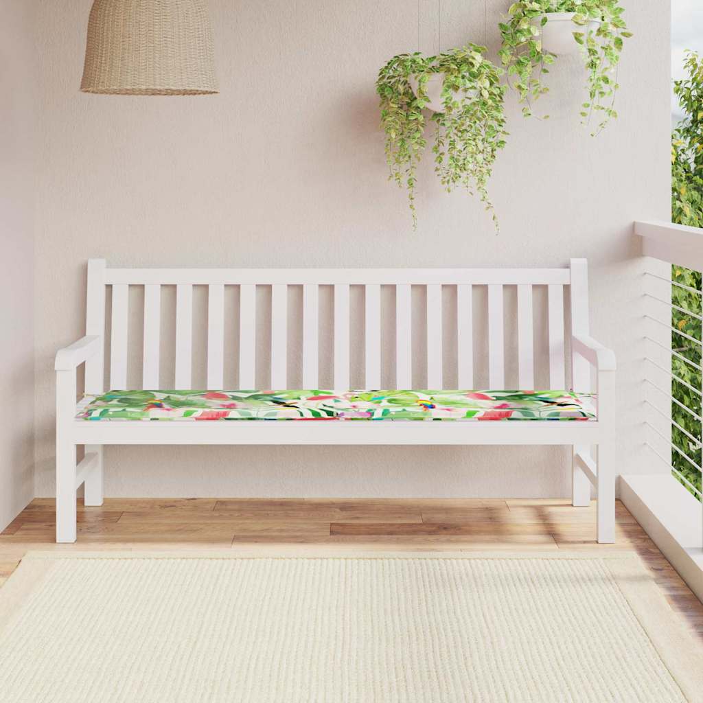 Cuscino per Panchina Multicolore 150 x 50 x 3 cm Tessuto Oxford | homemem39