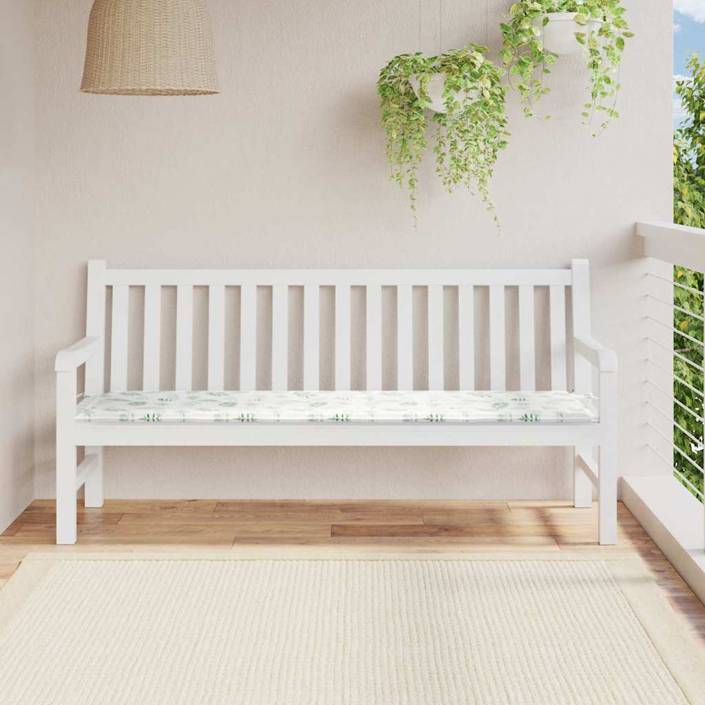 Cuscino per Panchina Foglia Design a foglia 150 x 50 x 3 cm | homemem39