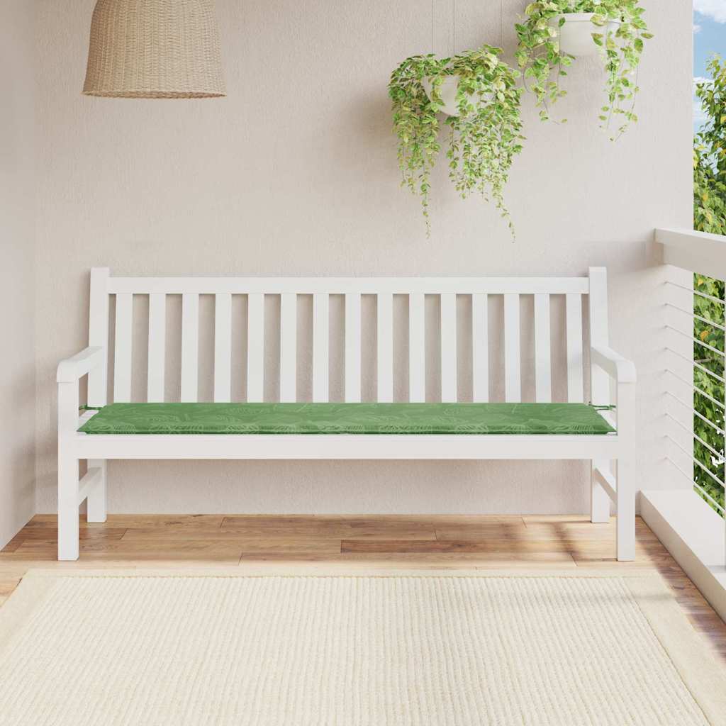 Cuscino per Panchina Foglia Design a foglia 150 x 50 x 3 cm | homemem39