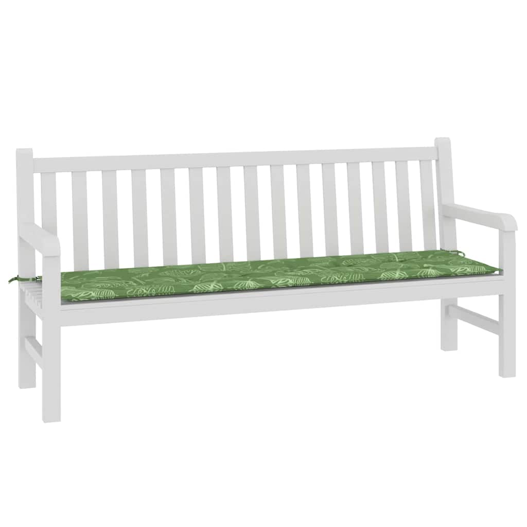 Cuscino per Panchina Foglia Design a foglia 150 x 50 x 3 cm | homemem39