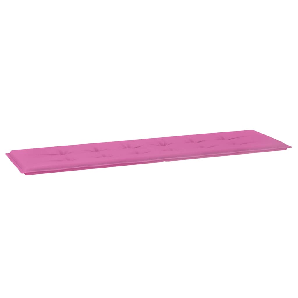 Cuscino per Panchina Rosa 150 x 50 x 3 cm Tessuto Oxford | homemem39