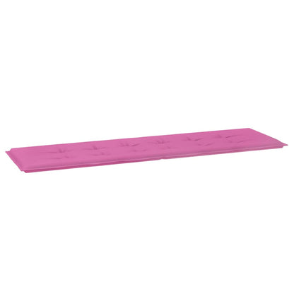 Cuscino per Panchina Tessuto Oxford Rosa 150 x 50 x 3 cm