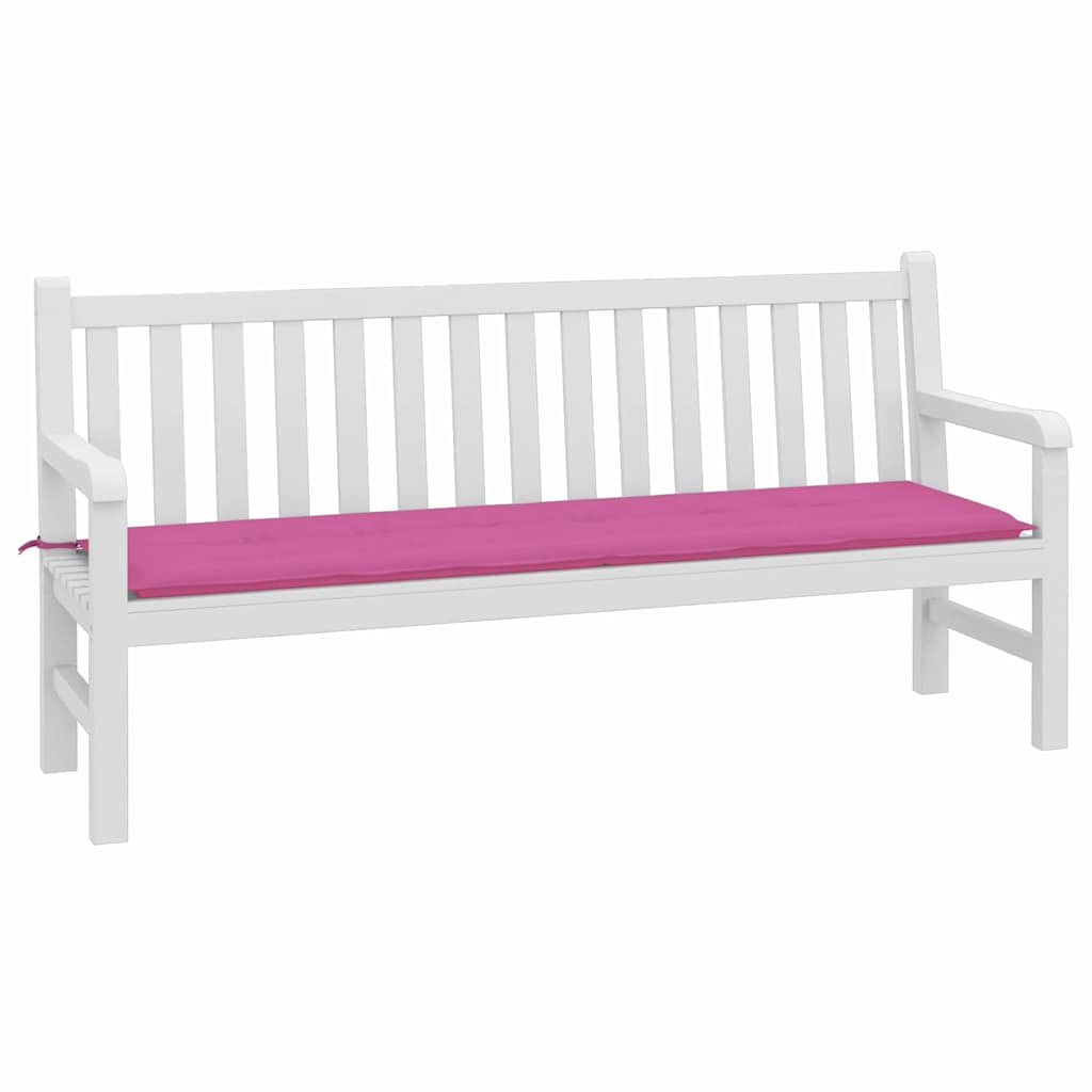 Cuscino per Panchina Rosa 150 x 50 x 3 cm Tessuto Oxford | homemem39