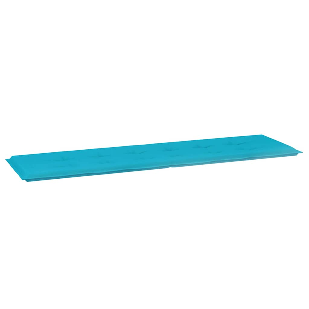 Cuscino per Panchina Turchese 150 x 50 x 3 cm Tessuto Oxford | homemem39