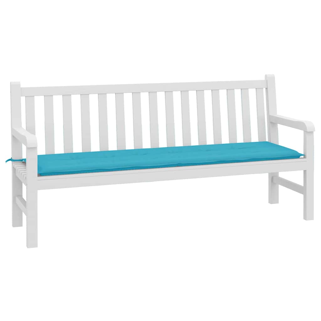 Cuscino per Panchina Turchese 150 x 50 x 3 cm Tessuto Oxford | homemem39