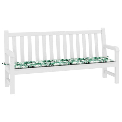 Cuscino per Panchina Foglia Motivo Foglia 200 x 50 x 3 cm | homemem39