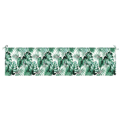 Cuscino per Panchina Foglia Motivo Foglia 200 x 50 x 3 cm | homemem39