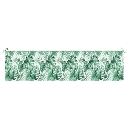 Cuscino per Panchina Foglia Motivo Foglia 200 x 50 x 3 cm | homemem39