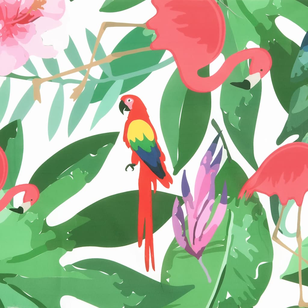 Cuscino per Panca da Giardino Multicolore 200x50x4cm in Tessuto - homemem39