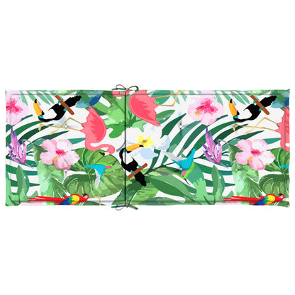 Cuscini per Sedia con Schienale Alto 6pz Multicolore in Tessuto - homemem39