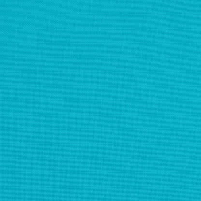 Cuscini per Sedia con Schienale Alto 4 pz Turchese in Tessuto - homemem39