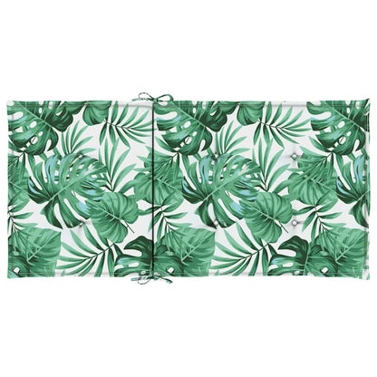 Cuscini posteriori 2 pz Motivo Foglia 100 x 50 x 3 cm | homemem39