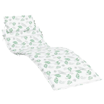 Cuscino per Lettino con Motivo a Foglie in Tessuto Oxford | homemem39