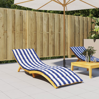 Cuscino per Lettino a Righe Bianche e Blu in Tessuto Oxford | homemem39