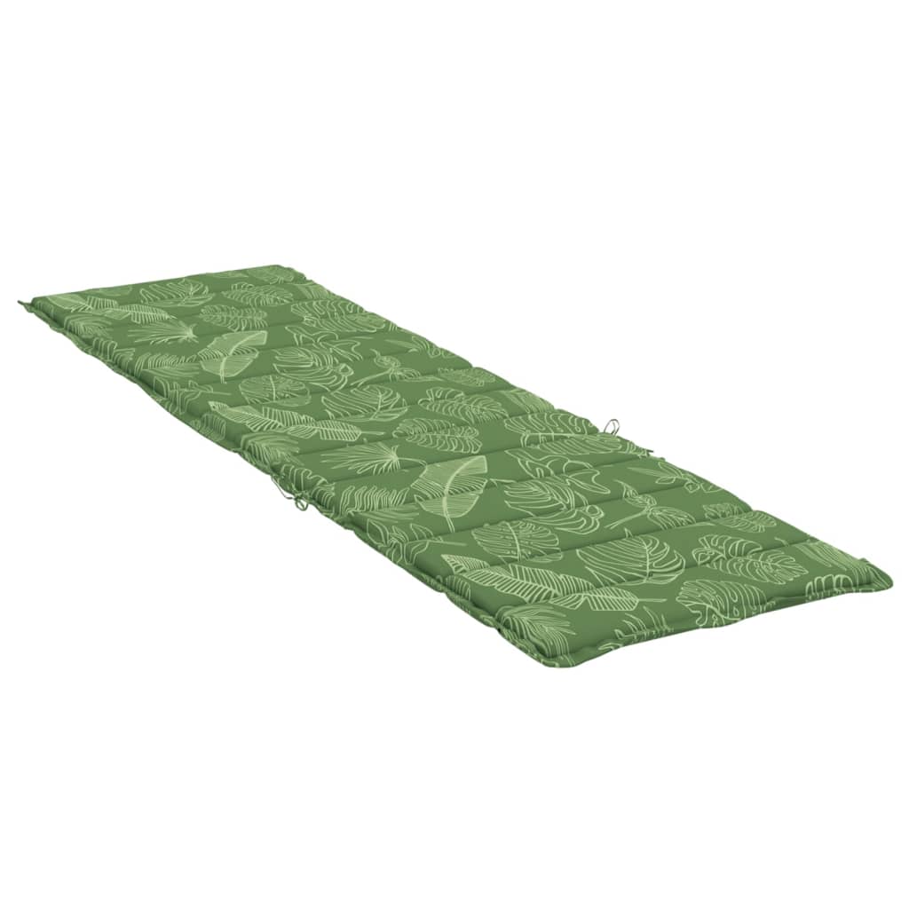 Cuscino per Lettino con Motivo a Foglie in Tessuto Oxford | homemem39