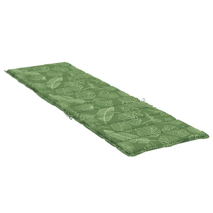 Cuscino per Lettino con Motivo a Foglie in Tessuto Oxford | homemem39