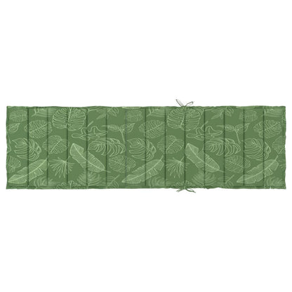 Cuscino per Lettino con Motivo a Foglie in Tessuto Oxford | homemem39