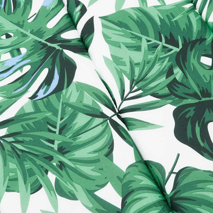 Cuscino Lounger Motivo Foglia 200 x 70 x 3 cm Tessuto Oxford | homemem39