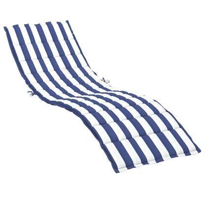 Cuscino per Lettino a Righe Bianche e Blu in Tessuto Oxford | homemem39
