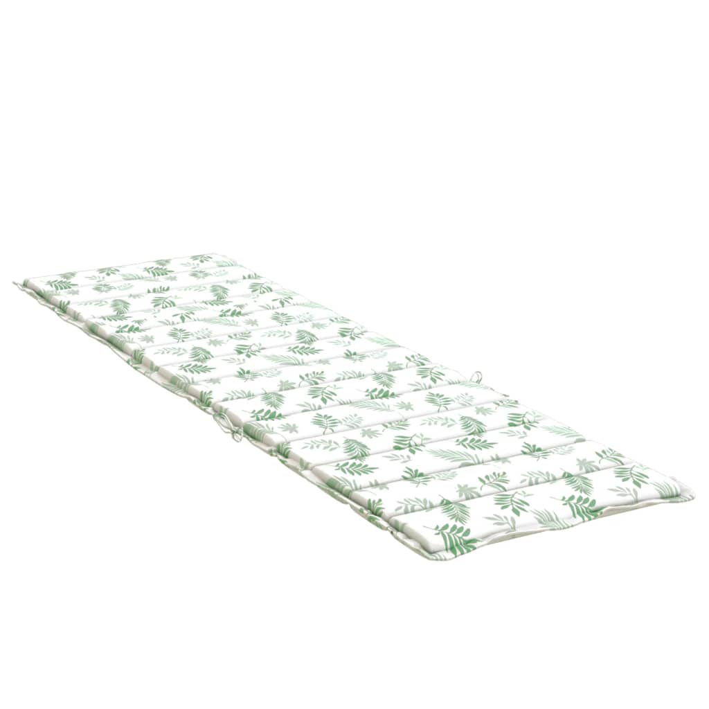 Cuscino per Lettino con Motivo a Foglie in Tessuto Oxford | homemem39