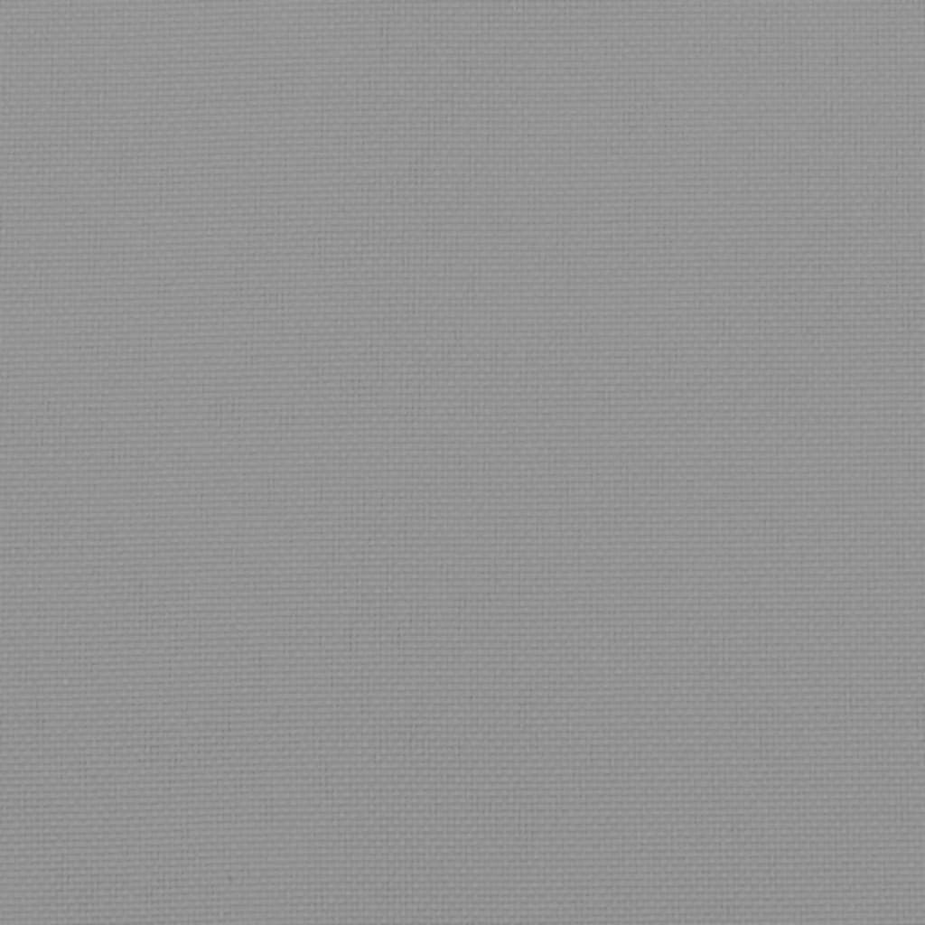 Cuscini per Sedia 4 pz Grigi 40x40x7 cm in Tessuto Oxford | homemem39