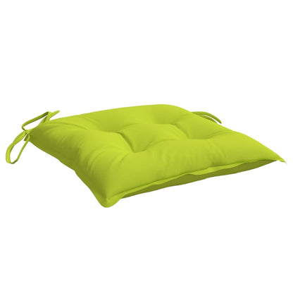 Cuscini per Sedia 2 pz Verde Intenso 40x40x7 cm Tessuto Oxford | homemem39