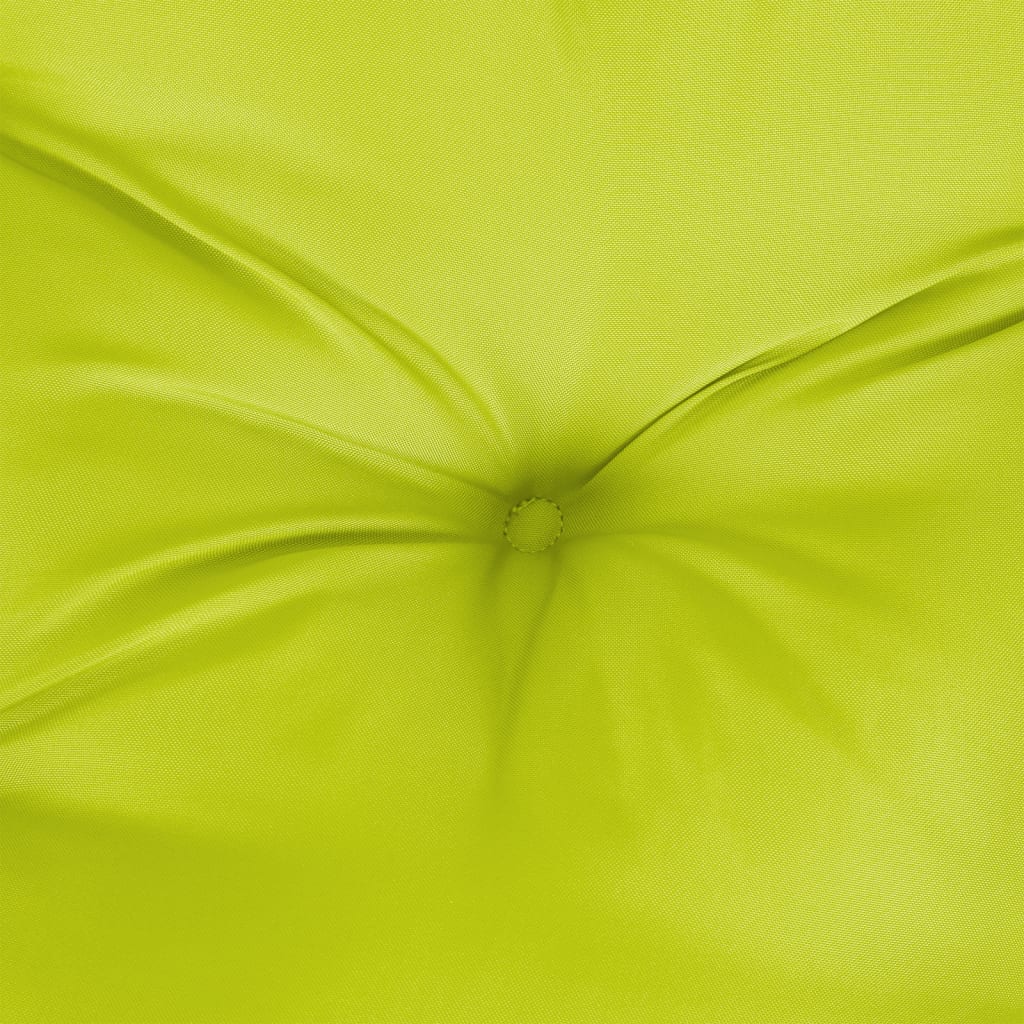 Cuscini per Sedia 2 pz Verde Intenso 40x40x7 cm Tessuto Oxford
