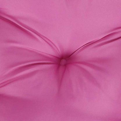 Cuscini per Sedia 6 pz Rosa 40x40x7 cm in Tessuto