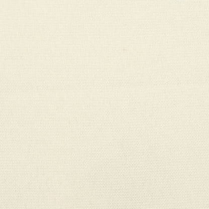 Cuscini per Sedia 4 pz Bianco Crema 50x50x7cm in Tessuto Oxford
