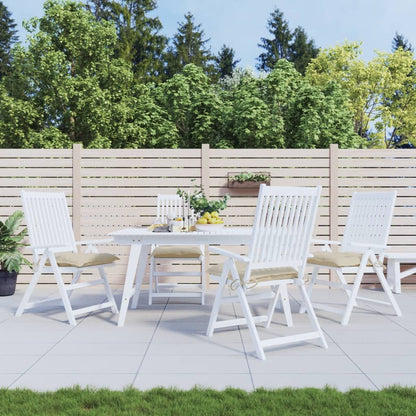 Cuscini per Pallet 4 pz Beige 50x50x7 cm Tessuto Oxford | homemem39