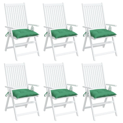 Pallet Cushions 6 pcs Green 50x50x7 cm Oxford Fabric
