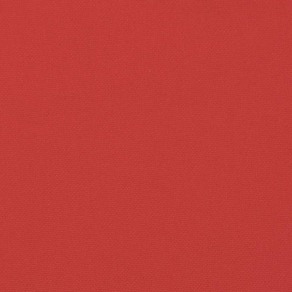 Cuscini per Pallet 6 pz Rossi 50x50x7 cm Tessuto Oxford